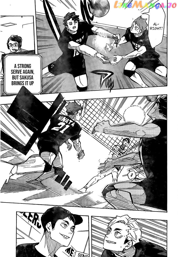 Haikyuu!!, Chapter 381 image 09